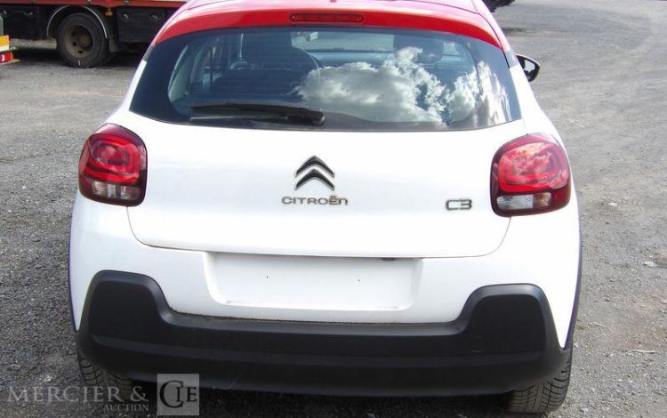 CITROEN C3 1.2 PURETECH 110 SHINE EAT – ESSENCE – 7537 KMS – ANNEE 2022 BLANC PZ2M217