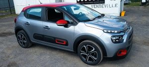 CITROEN C3 1.2 PURETECH 110 SHINE EAT – ESSENCE – 8542 KMS – ANNEE 2022 GRIS PZ2M357