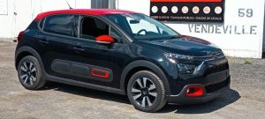 CITROEN C3 1.2 PURETECH 110 SHINE EAT – ESSENCE – 14114 KMS – ANNEE 2023 NOIR PZ2X738