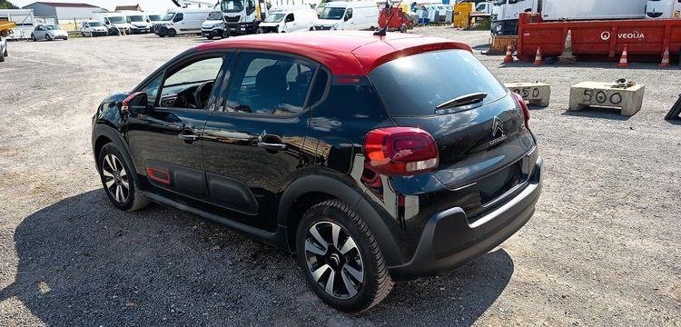 CITROEN C3 1.2 PURETECH 110 SHINE EAT – ESSENCE – 14114 KMS – ANNEE 2023 NOIR PZ2X738