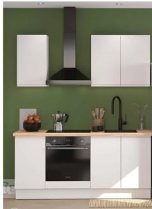 Autre Cuisine couleur blanche d’environ 180 cm ,de la marque OSKAB Important : Le clie  11