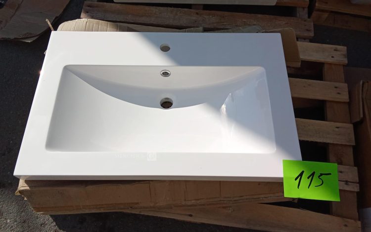 Autre 1 plan vasque en céramique  100 x 46 x 18,5 cm  101