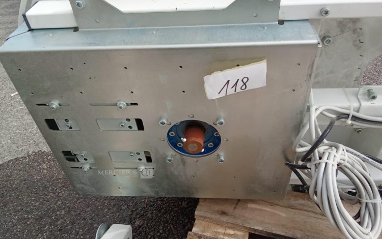 Autre Porte métallique coulissante de 240cmx250cm , ouverture 180cm avec serrure digit  118