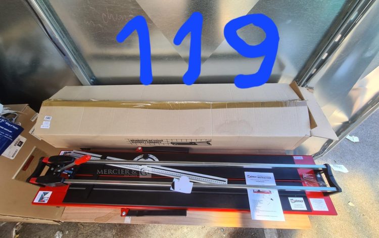 Autre Coupe carreaux de la marque WALMER MG PRO 1200 Article neuf , Longueur  120 cm,  104