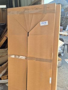 Autre Porte métallique coulissante de 240cmx250cm , ouverture 180cm avec serrure digit  118