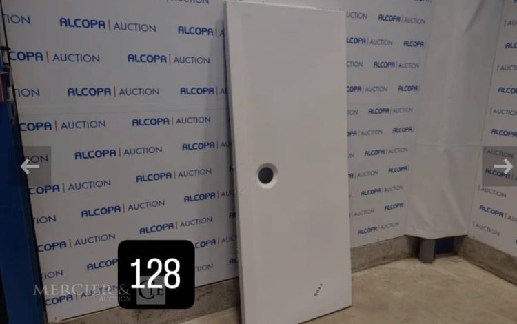 Autre Porte métallique coulissante de 240cmx250cm , ouverture 180cm avec serrure digit  118