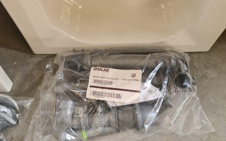 Autre Lot de 2 éviers double bac  Marque OSKAB  137