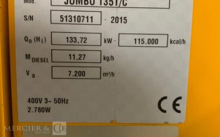 SOVELOR JUMBO135T/C  CID010035
