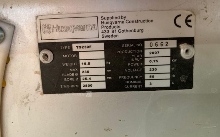 HUSQVARNA TS230F  COU010076