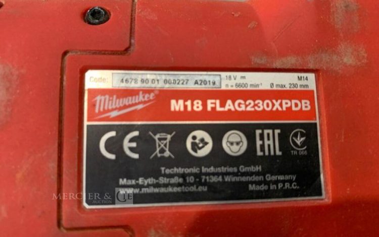 MILWAUKEE M18 FLAG230XPDB  ME2010139
