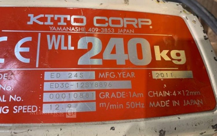 KITO CORP ED24S  PAL010034
