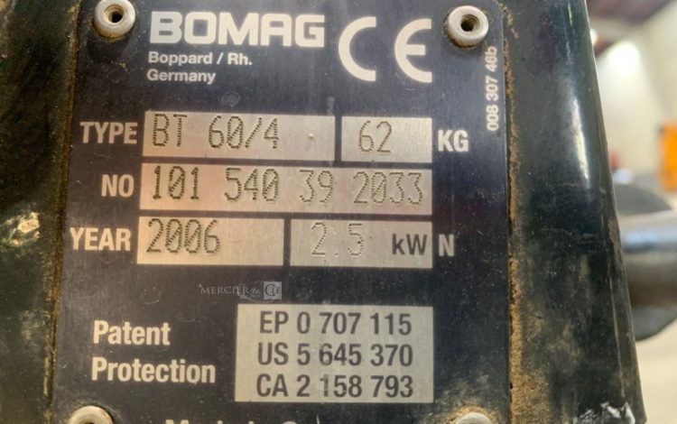 BOMAG BT60/4  PIL748529