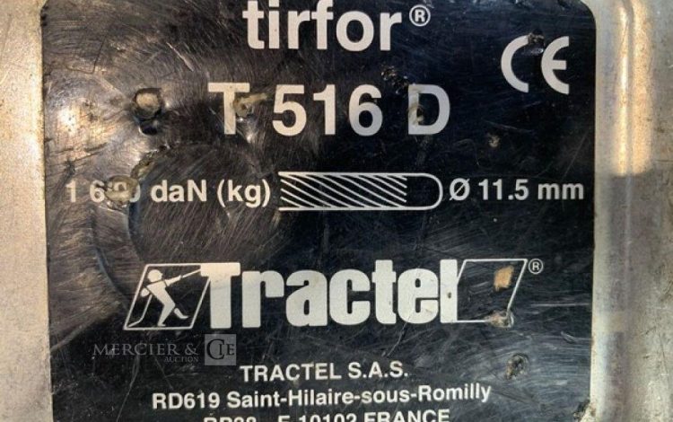 TRACTEL TIRFOR – T516D  TIR010290