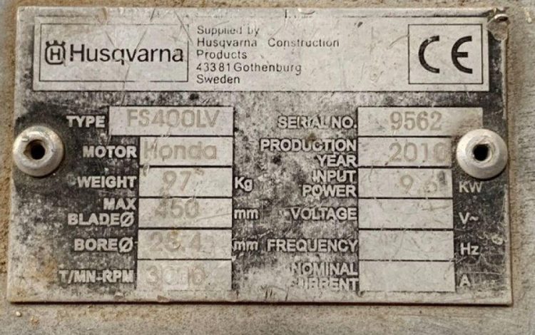 HUSQVARNA FS400LV  SCI010284