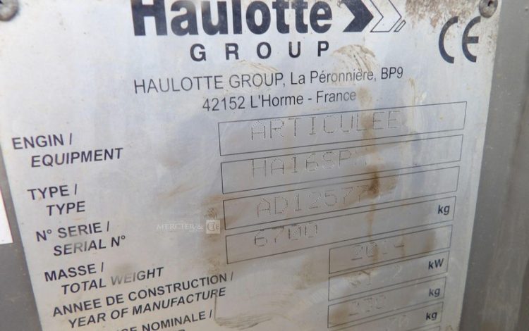 HAULOTTE HA16SPX  AD125774