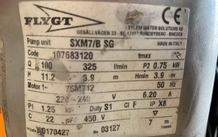 FLYGT SXM7/BSG  POM010452