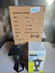 Autre Lot de rayonnage métallique  Environ 9 mètres linéaires (Hauteur 1,80 m)  176