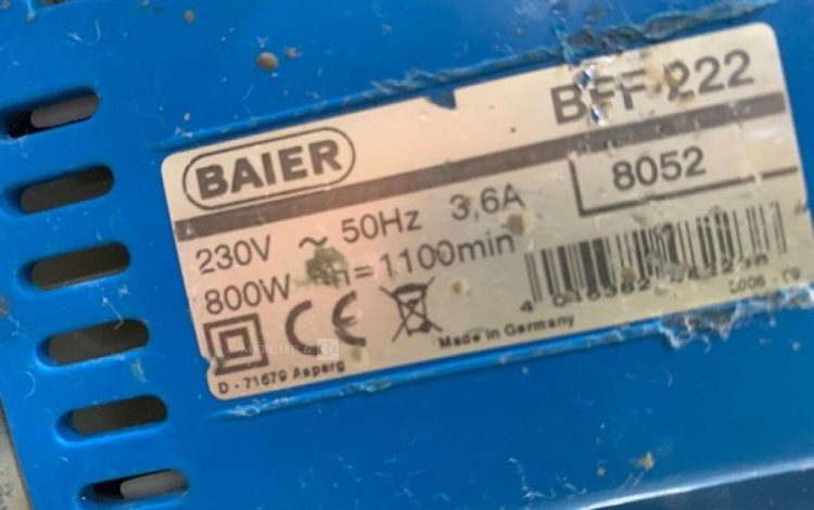 BAIER BFF222  DEC007828