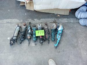 Autre Lot composé de 7 meuleuses dangle filaires, issues de différentes marques et mo  153