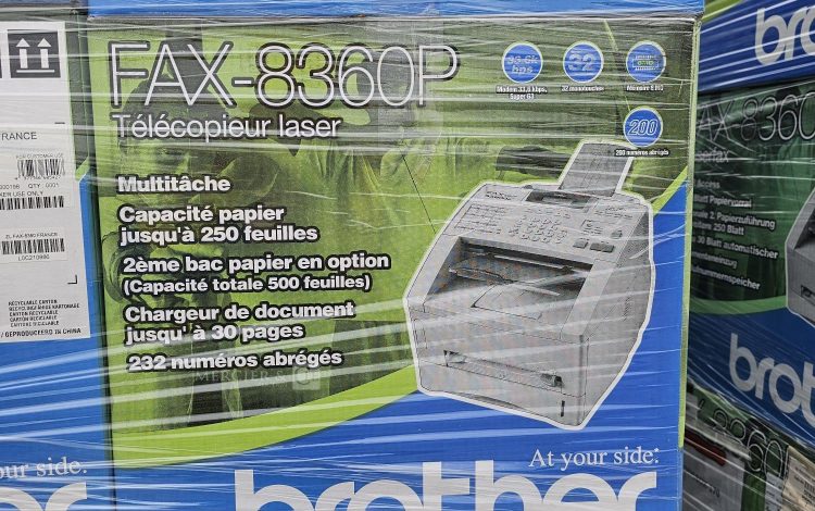 Autre Palette de 16 télécopieurs laser monochrome  Brother FAX-8360P  170