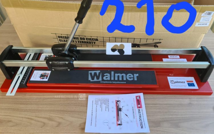 Autre Coupe carreaux de la marque WALMER MGM 600 Article neuf , Longueur  60 cm, large  181