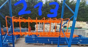 Autre Lot de 24 arceaux de protection pour racks de stockage  de 120cm x 80cm. Structu  184