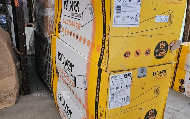 Autre Lot de 11 rouleaux de maille en fibre de verre chaque rouleaux de 1mx50m 50m2 ma  223