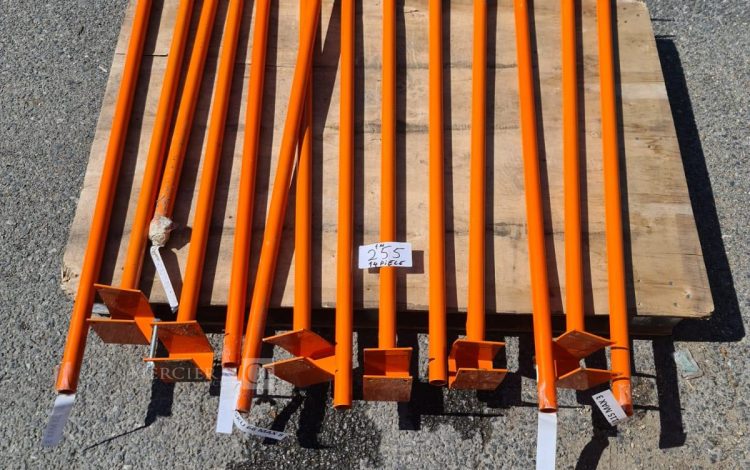 Autre Lot de 14 bras de support pour rayonnage industriel, longueur 1 m  217