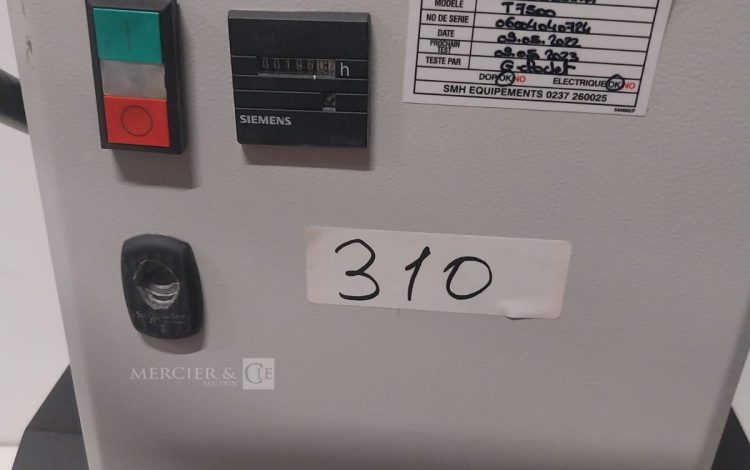Autre Extracteur HEPA triphasé T7500,L’ extracteur de poussière triphasé T7500 a une c  259