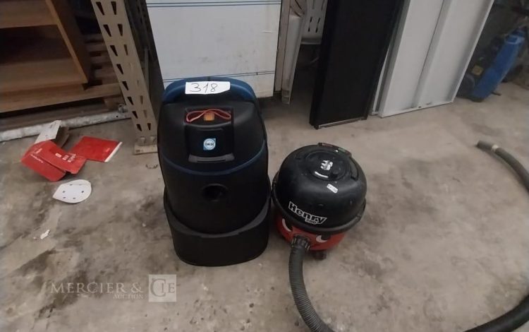 Autre Lot de 2 aspirateurs de marques différentes.  265