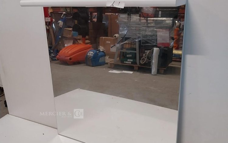 Autre Lot de 2 miroirs avec bandeau lumineux, marque SIBO, 100x110cm  270