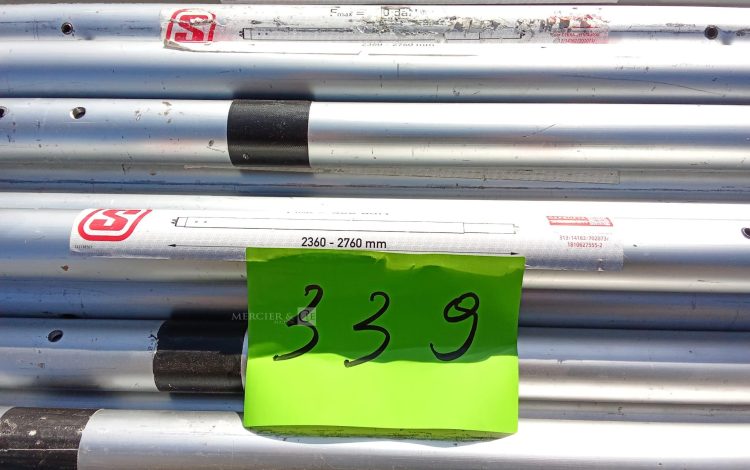 Autre Lot de 20 barres 2360-2760 mm Fmax=400  282