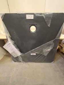 Autre Receveur de douche de 90x90cm Piatto Doccia « Pietra » Nero  296