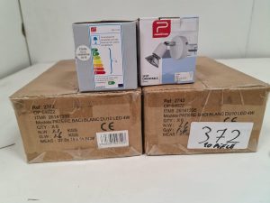 Autre Lot de 10 spot orientables blanc, 4W , led , 1 culot GU10 marque Perfectline  302
