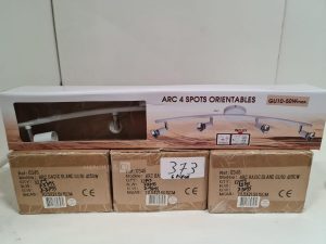 Autre Lot de 6 plafonniers arc basic 4 spots orientables . Marque LUN’AIR  303