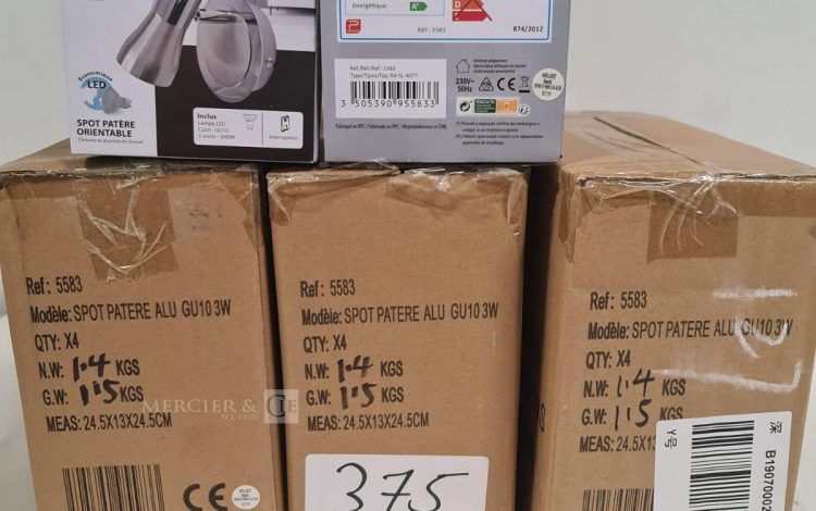 Autre Lot de 12 spots patère orientable .Marque Perfect Line  305