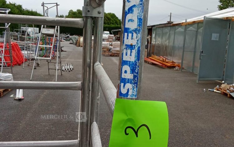 Autre Echafaudage mobile Speedy2 en aluminium hauteur 4m  353