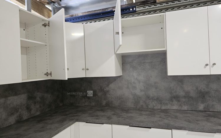 Autre Cuisine complète en L, coloris blanc brillant , marque OSKAB  47