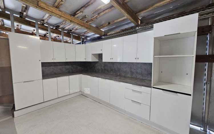 Autre Cuisine complète en L, coloris blanc brillant , marque OSKAB  47