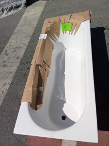 Autre Lot de 3 baignoires  Sanidusa  170 x 70 cm  Brillant White  50