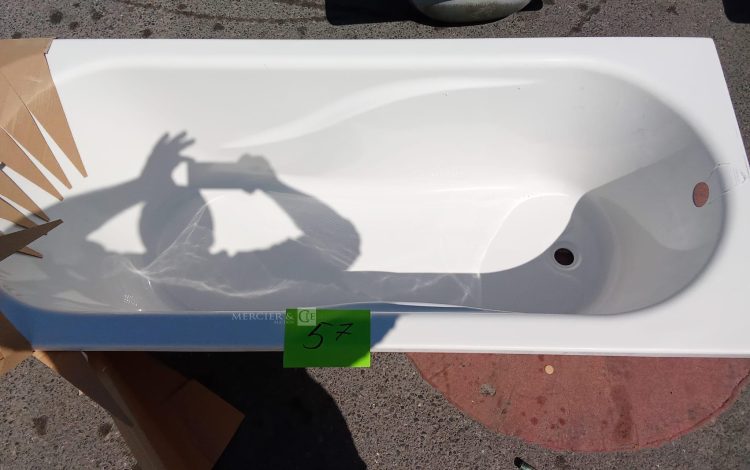 Autre Lot de 3 baignoires  Sanidusa  170 x 70 cm  Brillant White  50