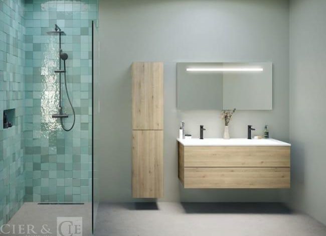 Autre Plan de travail double vasque en granite  60x220x2cm. Valeur d’achat 1500   65