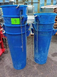 Autre Lot denviron 7 mètres de goulottes à gravats  marque SO.DI.MAT  9