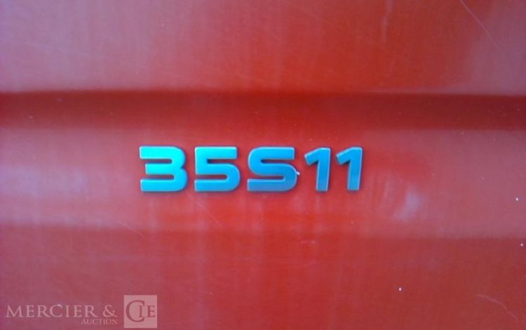 IVECO 35S11  NACELLE SUR VL 16M  2763H MULTITEL 160 ALU/DS ROUGE BY-680-LH