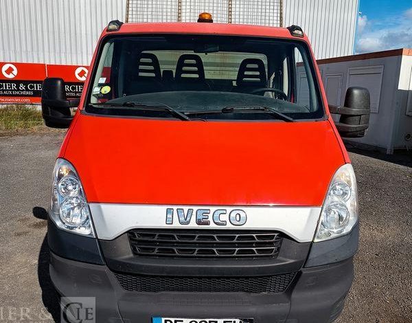 IVECO 35C13 BENNE SIMPLE CABINE COFFRE  DE-027-FW
