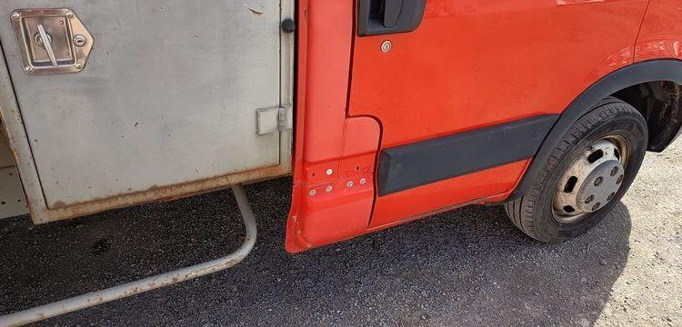 IVECO 35C13 BENNE SIMPLE CABINE COFFRE  DE-027-FW
