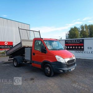 IVECO 35C13 BENNE SIMPLE CABINE COFFRE  DE-363-QS