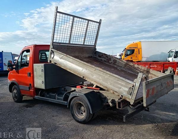 IVECO 35C13 BENNE SIMPLE CABINE COFFRE  DE-363-QS