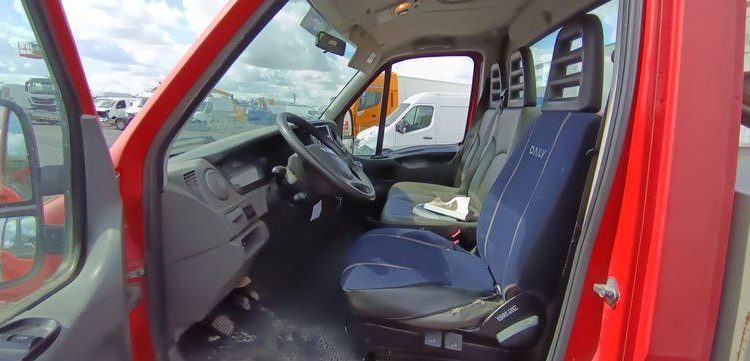 IVECO 35C13 BENNE SIMPLE CABINE COFFRE  DE-889-FV