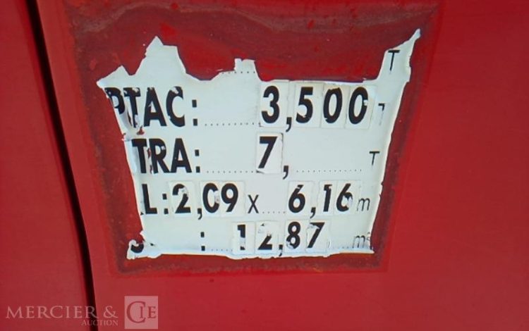 IVECO 35C13 BENNE DOUBLE CABINE  DG-522-CM